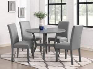 1317SET JUDSON 5-PK DINING SET GREY