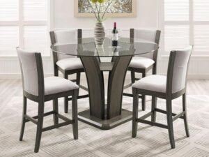 1710GY-V-5P CAMELIA COUNTER HEIGHT DINING
