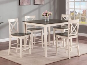 2753SET-IV/BN THEODORE 5-PK COUNTER HT TBL SET