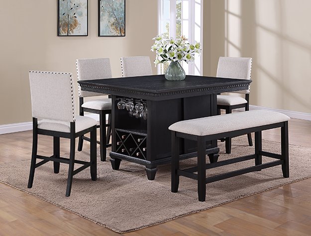 2772CL.jpg 2772CL-6P REGENT CT HT DINING CHARCOAL