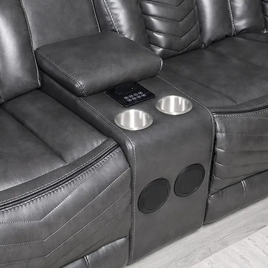 S2021 Lucky Charm Sectional (Grey)