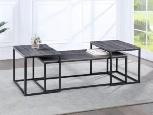 4222SET-GY ADOLA 3-PK NESTING TABLE GY