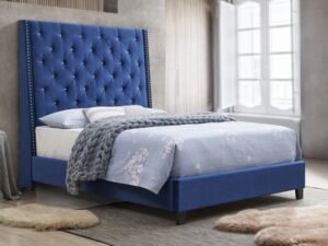 5265RB CHANTILLY BED, ROYAL BLUE