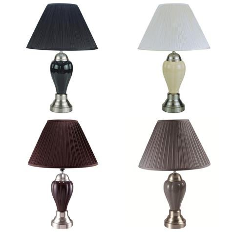 6115-ALL CHROME PORCELAIN LAMP