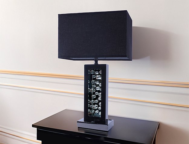 6247T-BN 6247T-BN MONICA LAMP BLACK NICKEL-LED ACCENT