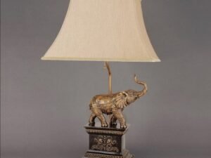 6268T ELEPHANT TABLE LAMP 29"H