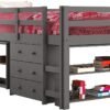 760-TDG Loft Bed (Grey)