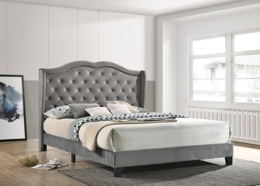Paradise Grey -Queen ONLY *PLATFORM BED*