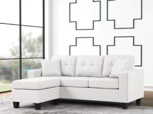 Cris Sand - Reversible Sectional