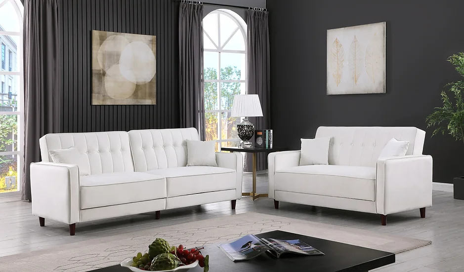 S350 Cozy Adjustable Bed (Cream)