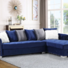 S8187 Milan Sectional (Blue)