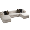S8187 Milan Sectional (Grey)