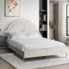 Flora Beige Platform Bed Twin, Full, Queen (LED LIGHTS) **NEW ARRIVAL**