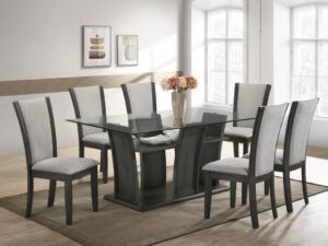 Florida - Grey Dining Table + 6 Chair Set