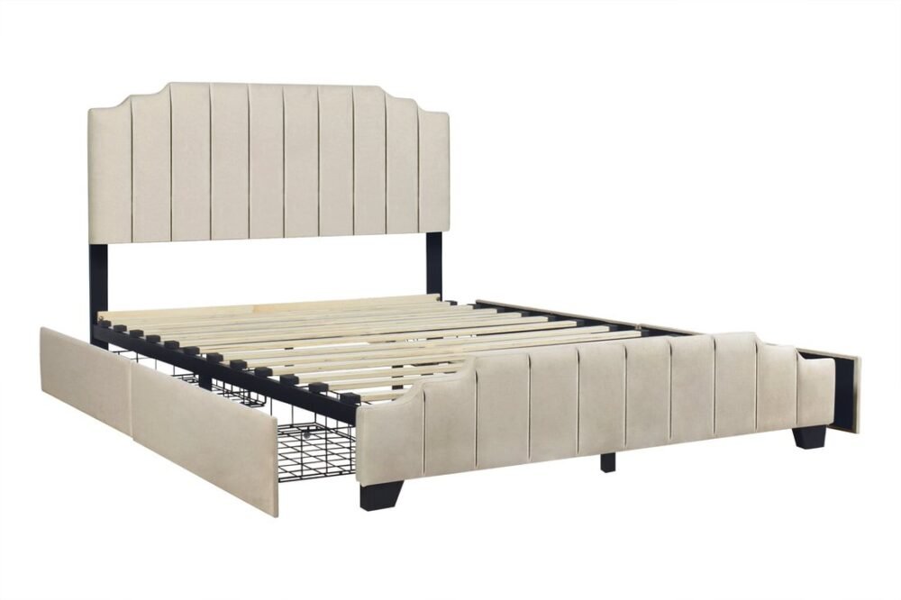 HH975 Platform Bed - Full, Queen, King **New Arrival**