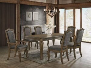 Houston Dining Table + 6 Chair Set