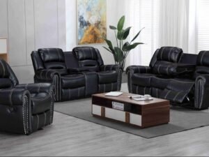 Lexington2023 Black - 3PC Reclining Living Room