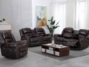 Lexington2023 Brown - 3PC Reclining Living Room
