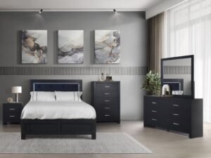 MOONLIGHT Black Queen Only 5PC Set