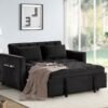 Relax Black Sleeper Sofa