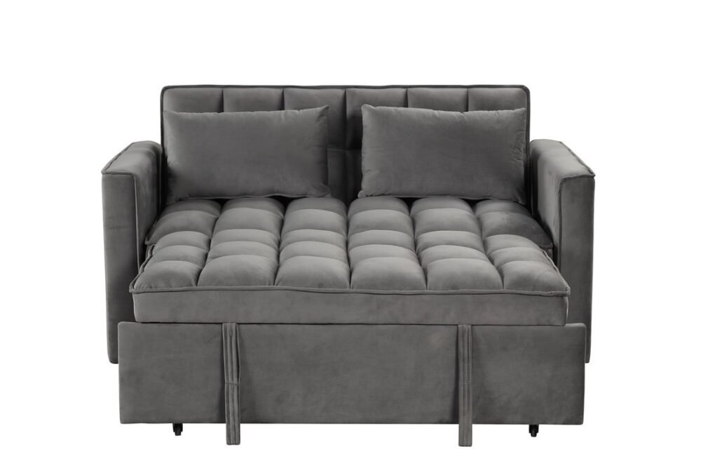 relax-grey-3_orig.jpg Relax Gray Sleeper Sofa