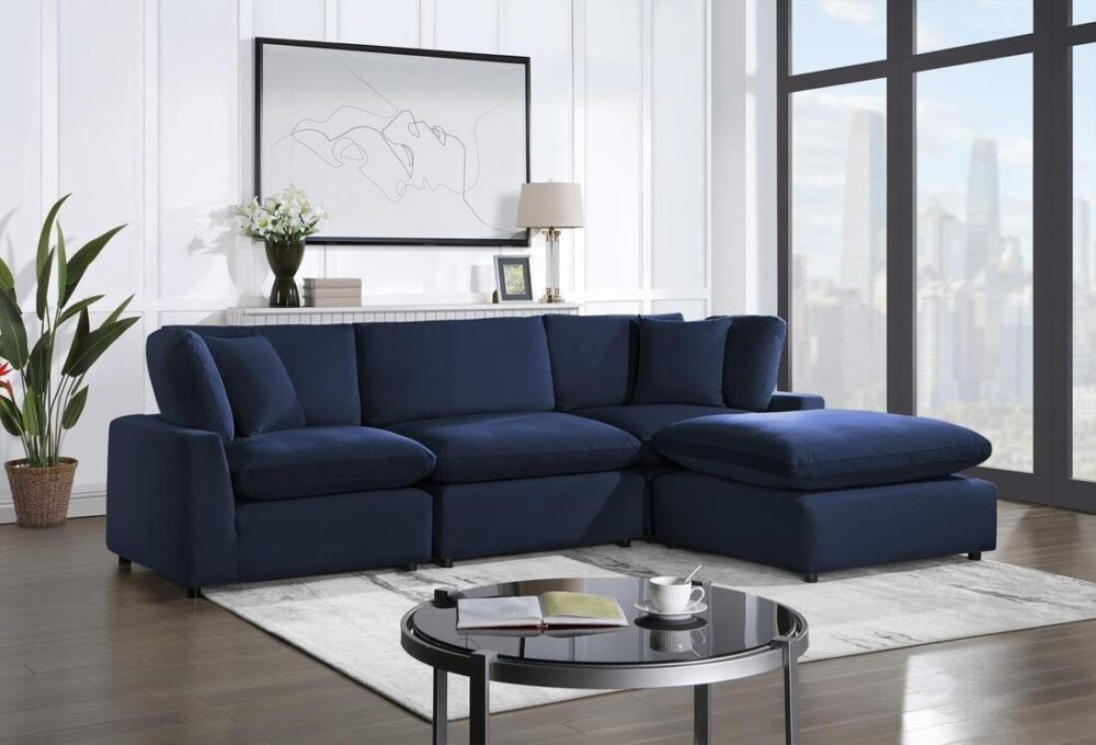 sky-navy_orig.jpg SKY Navy Velvet Modular Sectional