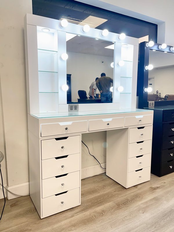 STARLIGHT- White Vanity Set