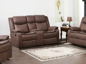 Weston Brown - 3PC Reclining Living Room Set