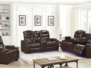 Woodland Brown 3PC Power Reclining Set
