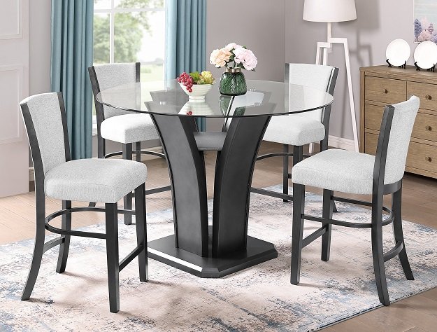 1716DV 1716DV-5P CAMELIA DOVE COUNTER HEIGHT DINING