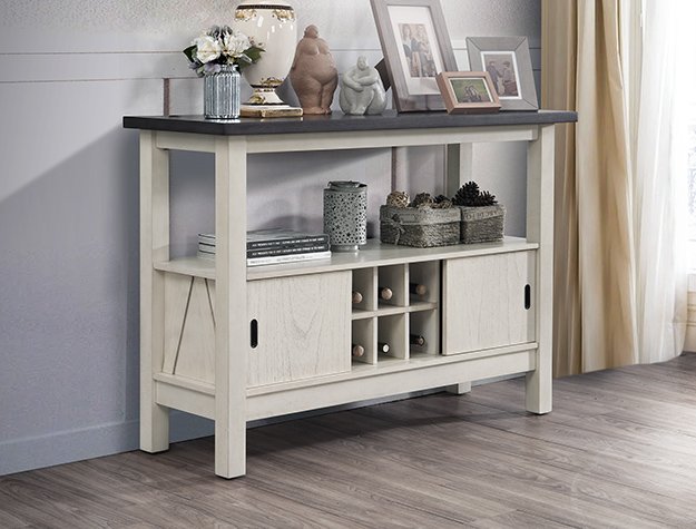 2158CG-SERVER 2158CG-SERVER MARIBELLE SERVER CHALK WARM GREY