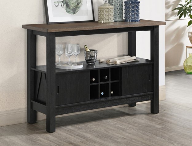 2158WC-SERVER 2158WC-SERVER MARIBELLE SERVER WHEAT CHARCOAL