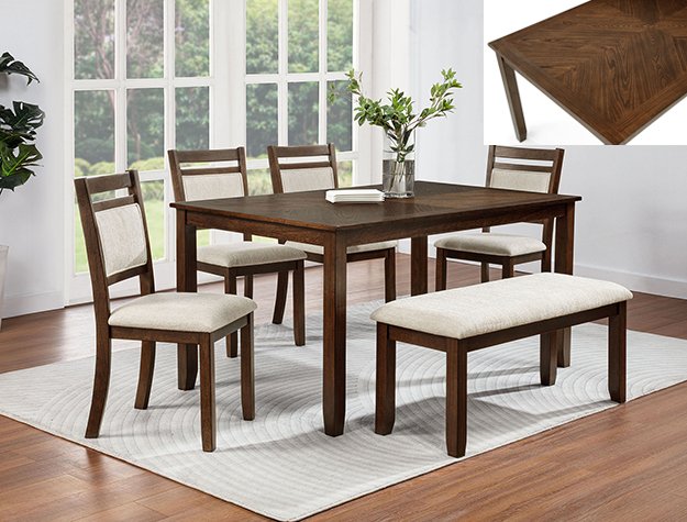 2276-6P 2276SET-6P AVASA 6P DINING GROUP