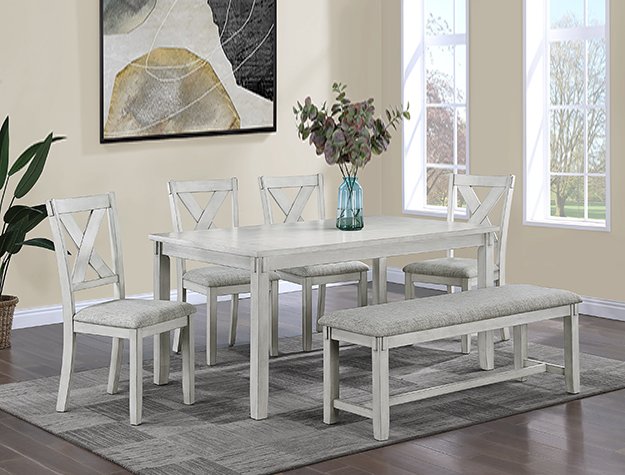2321DW 2321DW-6P CLARA DRIFTWOOD DINING GROUP