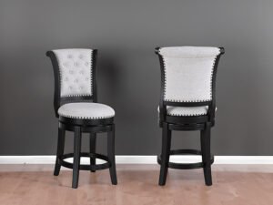 2992DV-24 GRANVILLE SWIVEL PUB STOOL DOVE K/D