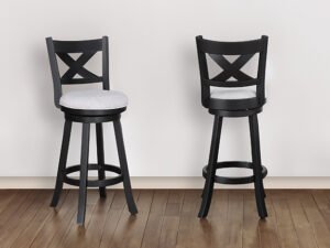 2993DV-29 KIPPER SWIVEL BAR STOOL DOVE K/D