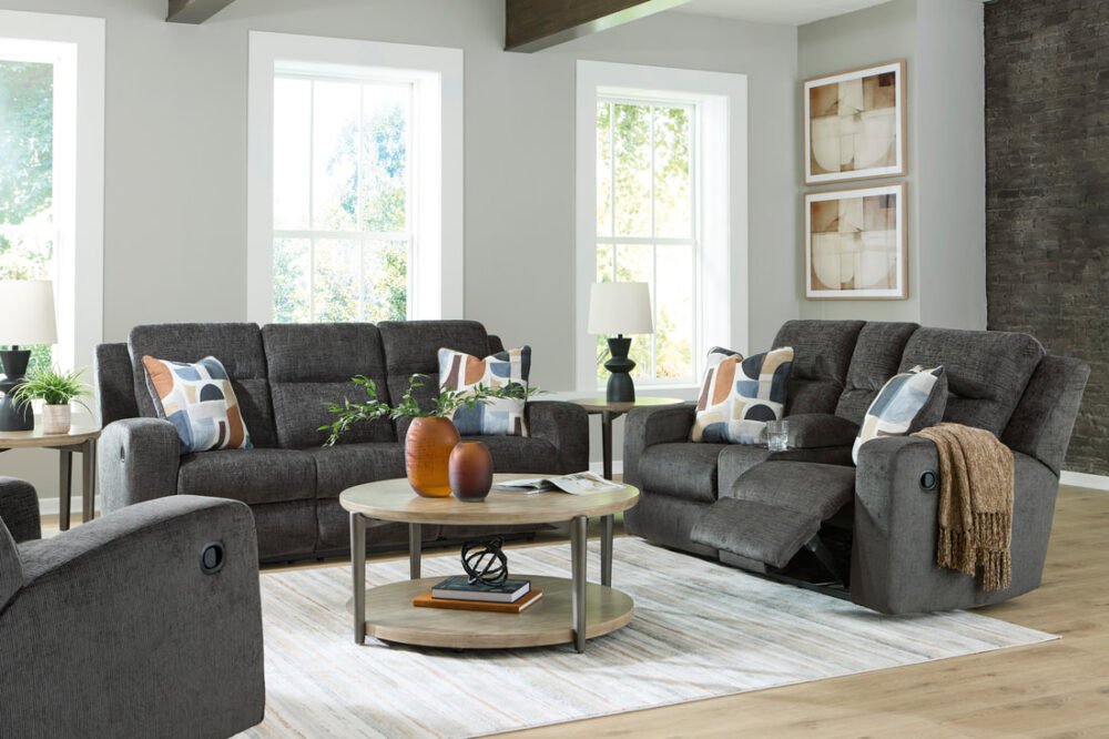 38607-88-94-25-t574_orig Ashley 386-07 - 2pc Or 3pc Reclining Set