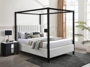 5107WH ADALYN CANOPY BED