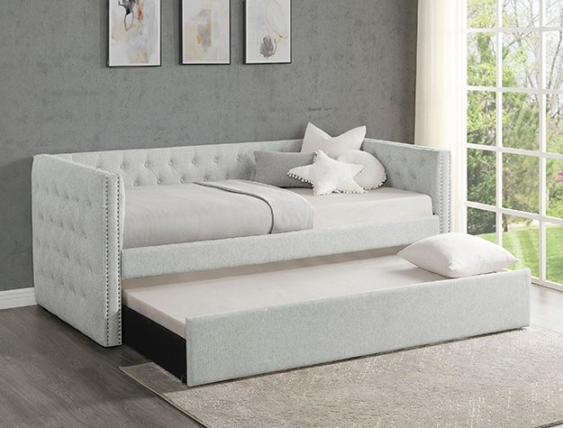5335DV 5335DV-SET TRINA DAYBED - DOVE GRAY