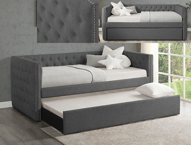 5335GG 5335GG-SET TRINA GUNMETAL GREY DAYBED