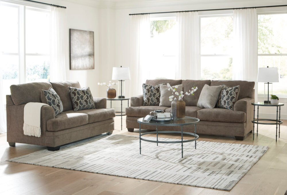59505-38-35-t246-13_orig Ashley 595-05 Sofa & Loveseat Set