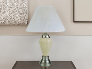6115IV PORCELAIN LAMP IVORY
