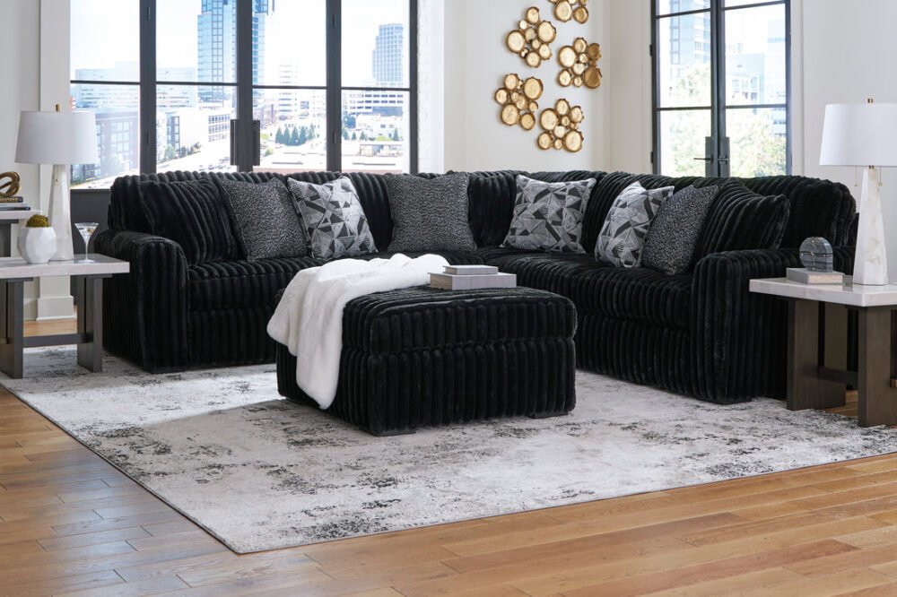98103-66-77-67-08-t779-3_orig Ashley 981-03 3PC L Shape Sectional