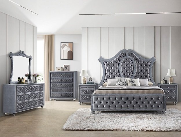 B2100 SETB2100 CAMEO PANEL BEDROOM GROUP