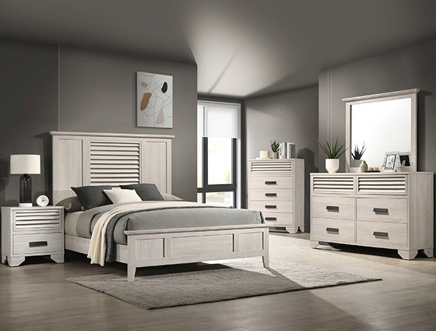 B4740 SETB4740 SARTER BEDROOM GROUP - WHITE