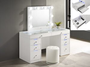 B4852WHSET LUXO VANITY