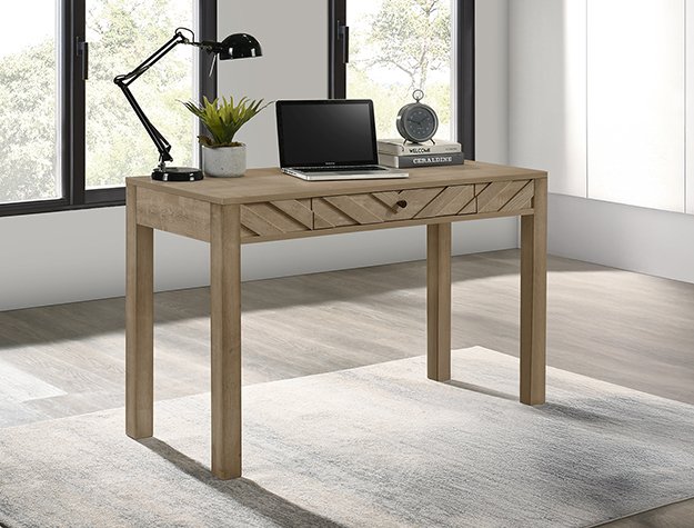 B9332-DESK B9332-DESK VALOR WRITING DESK-LIGHT BROWN