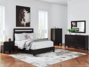 Ashley B4808 - 5pc Bedroom Set - Twin