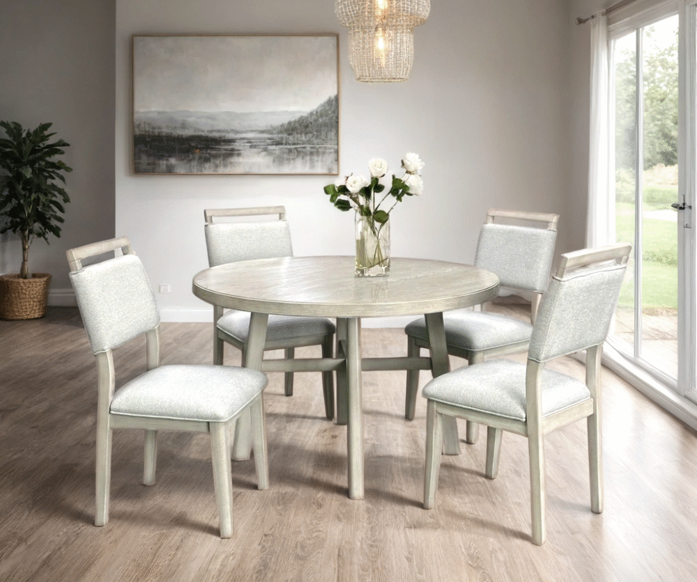 D2400 Dining Table + 4 Chair Set
