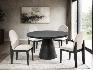 D500 Dining Table + 4 Chair Set